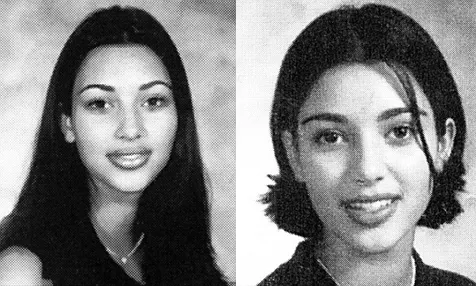 Kim saat masih SMA © dailymail.co.uk