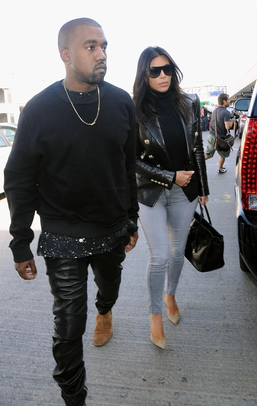 Kanye bangga dengan keberanian istrinya untuk berpose bugil ©fameflynet.com