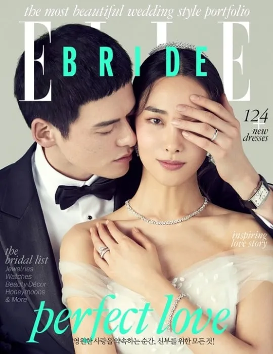 Kim Won Joong fdan Kwak Ji Young menceritakan momen lamaran. © Elle