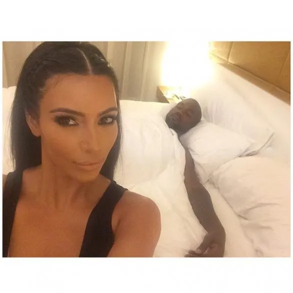Kim dan Kanye @ KapanLagi.com
