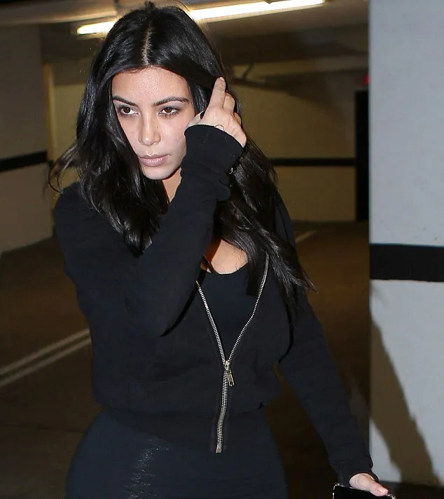 Kim Kardashian @ dailymail.co.uk