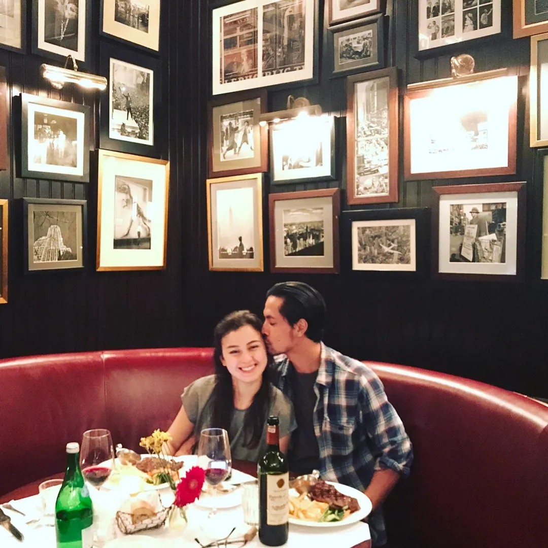 Kimberly dan Edward tengah dimabuk asmara © Instagram/kimbrlyryder