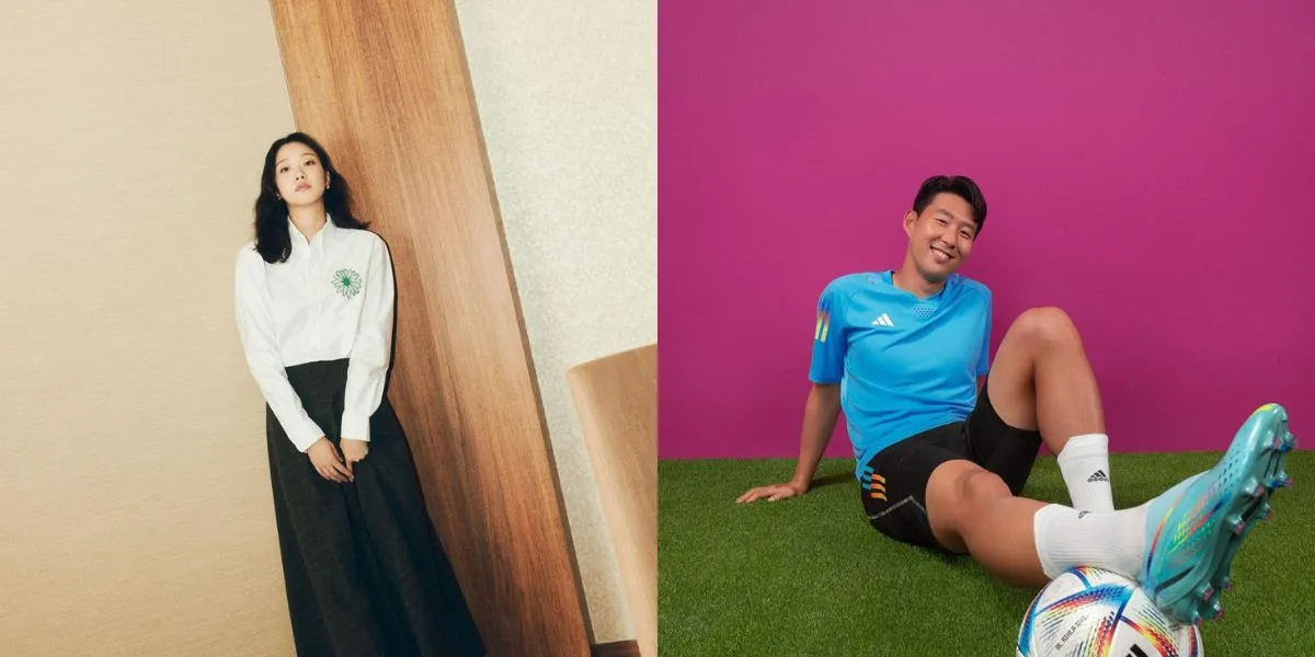 Kim Go Eun dan Son Heung Min (Credit: instagram.com/ggonekim; hm_son7)