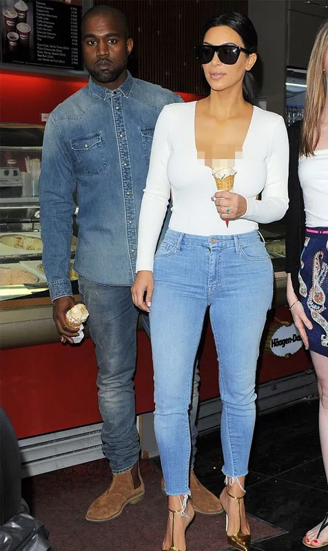 Tak perlu diet, es krim pun siap disambarnya @ dailymail.co.uk/GoffPhotos.com