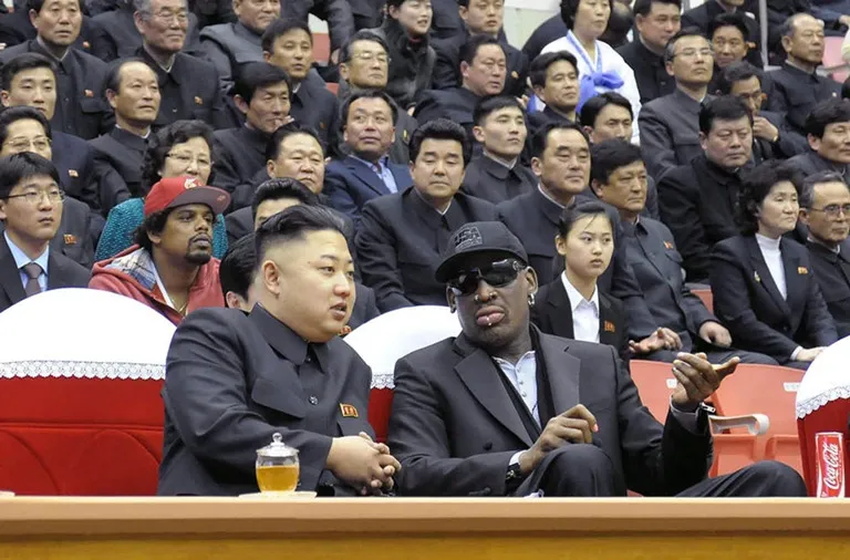 Kim Jong Un - Dennis Rodman