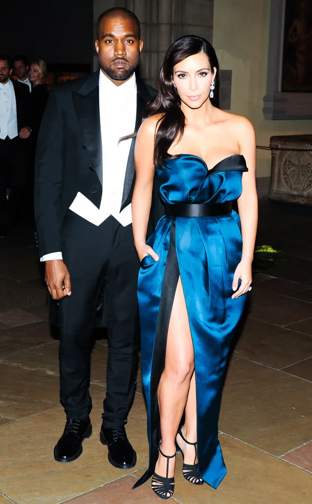 Kanye dan Kim @ eonline.com