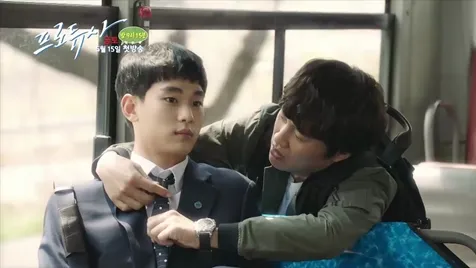 Kim Soo Hyun sampai stres untuk bisa syuting adegan ciuman bersama Cha Tae Hyun. ©KBS