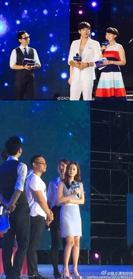 Kim Tae Hee dan Rain dalam acara yang sama tapi tak bersama. ©credit as tagged