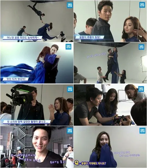 Kim Tae Hee dan Joo Won lalui syuting 10 jam di atas kawat. ©hancinema.net