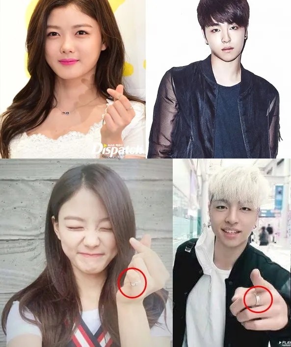 Cincin yang diklaim sebagai bukti hubungan Kim Yoo Jung dan Junhoe iKon. © koreaboo.com