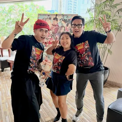 King Aloy Debut Main Film di 'Comic 8 Revolution: Santet K4bin3t', Grogi Adu Akting Bareng Indro Warkop