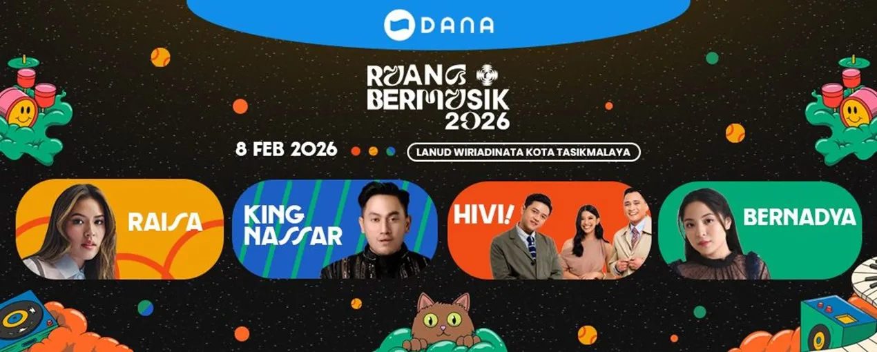 HIVI, Bernadya, Raisa dan King Nassar tampil di Ruang Bermusik 2026.