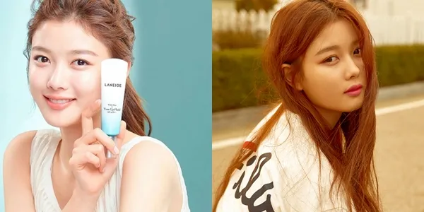 Kim Yoo Jung (credit: instagram.com/laneige_kr; instagram.com/1stlookofficial)