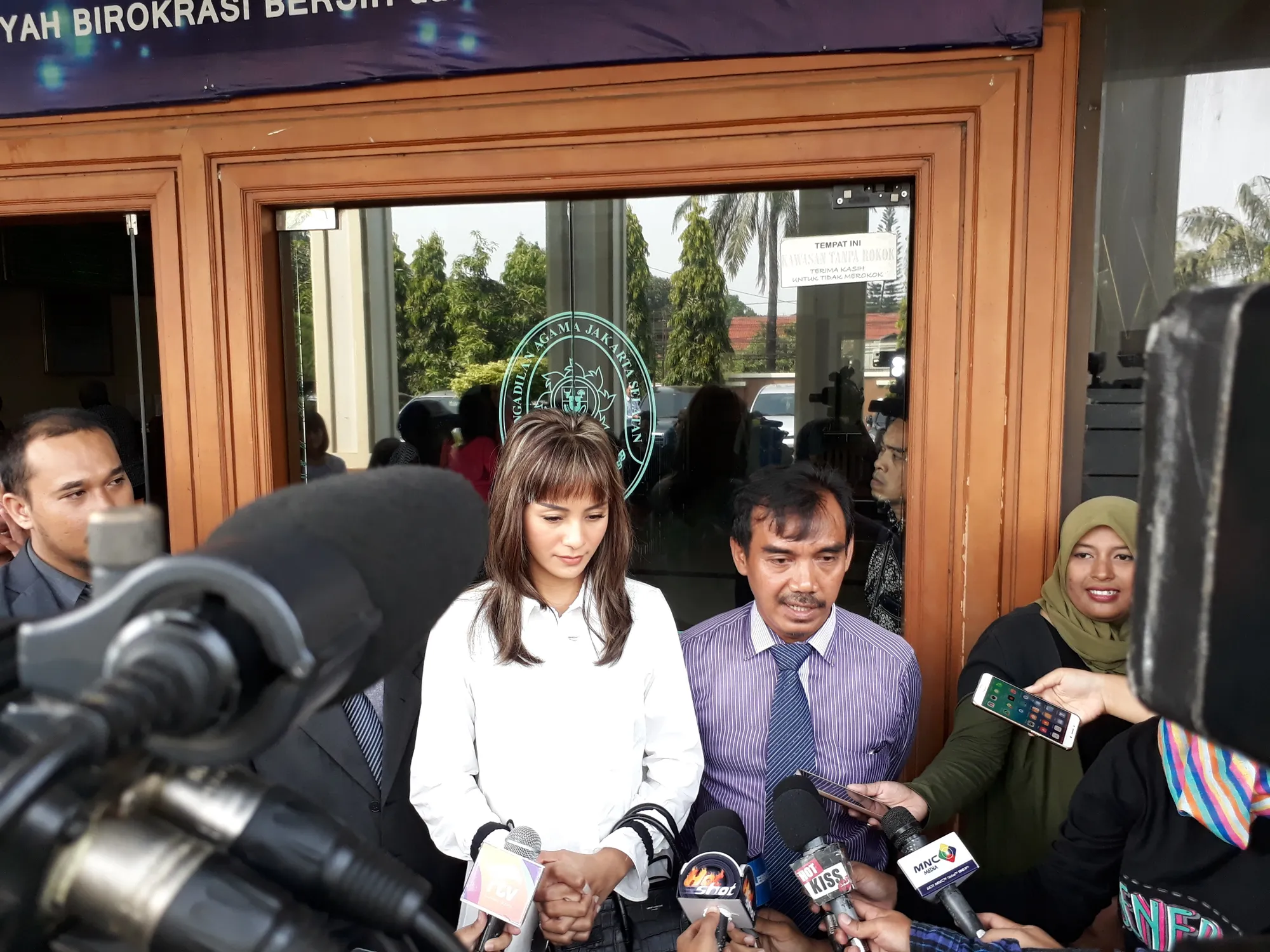 Kirana Larasati sempat bertemu sang suami sebelum ajukan gugatan cerai © KapanLagi.com®/Mathias Purwanto