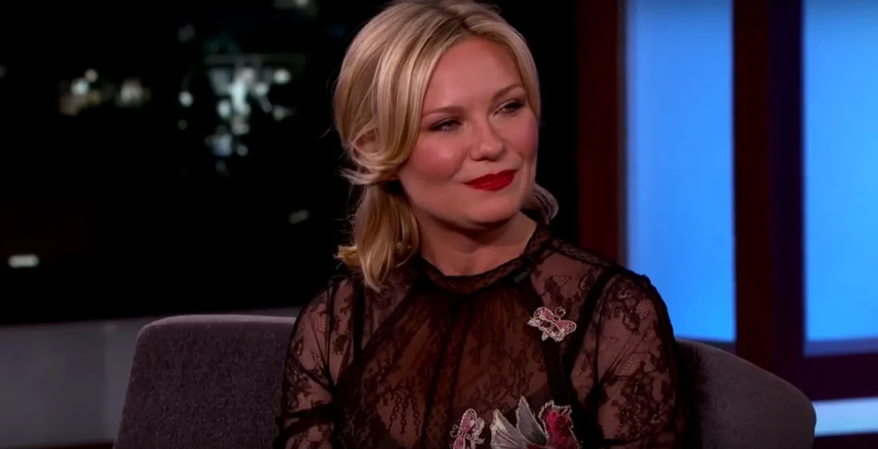 Kirsten Dunst ungkap punya ritual setelah perankan tokoh dalam film © Youtube.com/Jimmy Kimmel Live