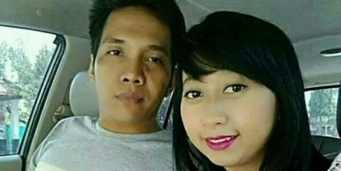 Chatarina Wiedyawati bersama calon suami Martinus Asworo © merdeka.com