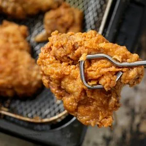 Ilustrasi ayam krispi