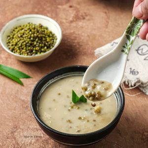 Ilustrasi bubur kacang hijau