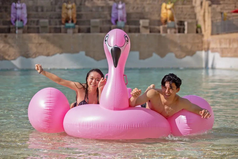 The Flamingo Race, Adventure Cove Waterpark™ ©Resorts World Sentosa