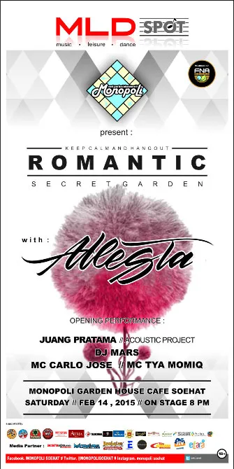 Romantic Secret Garden with Atlesta @foto: @foto: Kapanlagi.com®