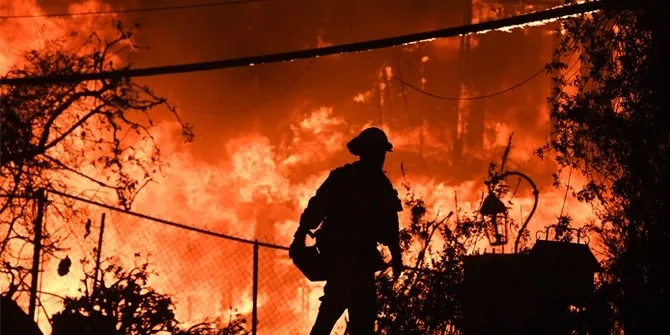 Kebakaran di California © AFP