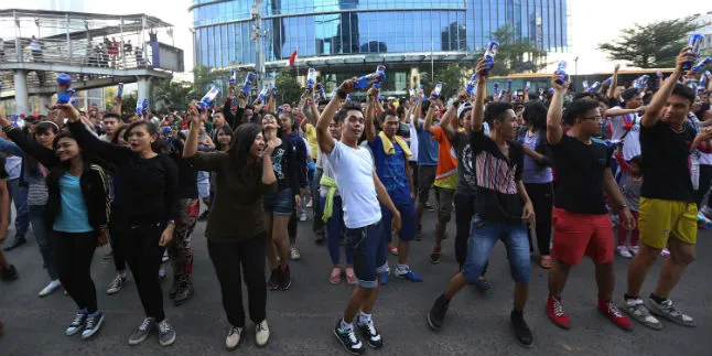 Ratusan Anak Muda Ikuti Pagi Pagi Disko