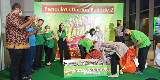 Proses pengundian Gebyar Hatari Milyaran Rupiah/Stella Maris.