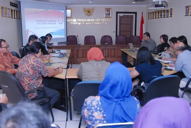 Suasana rapat klarifikasi Indosiar dan KPI © kpi.go.id