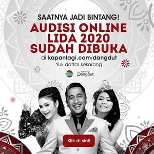 Audisi online lida 2020. (credit: Kapanlagi.com)