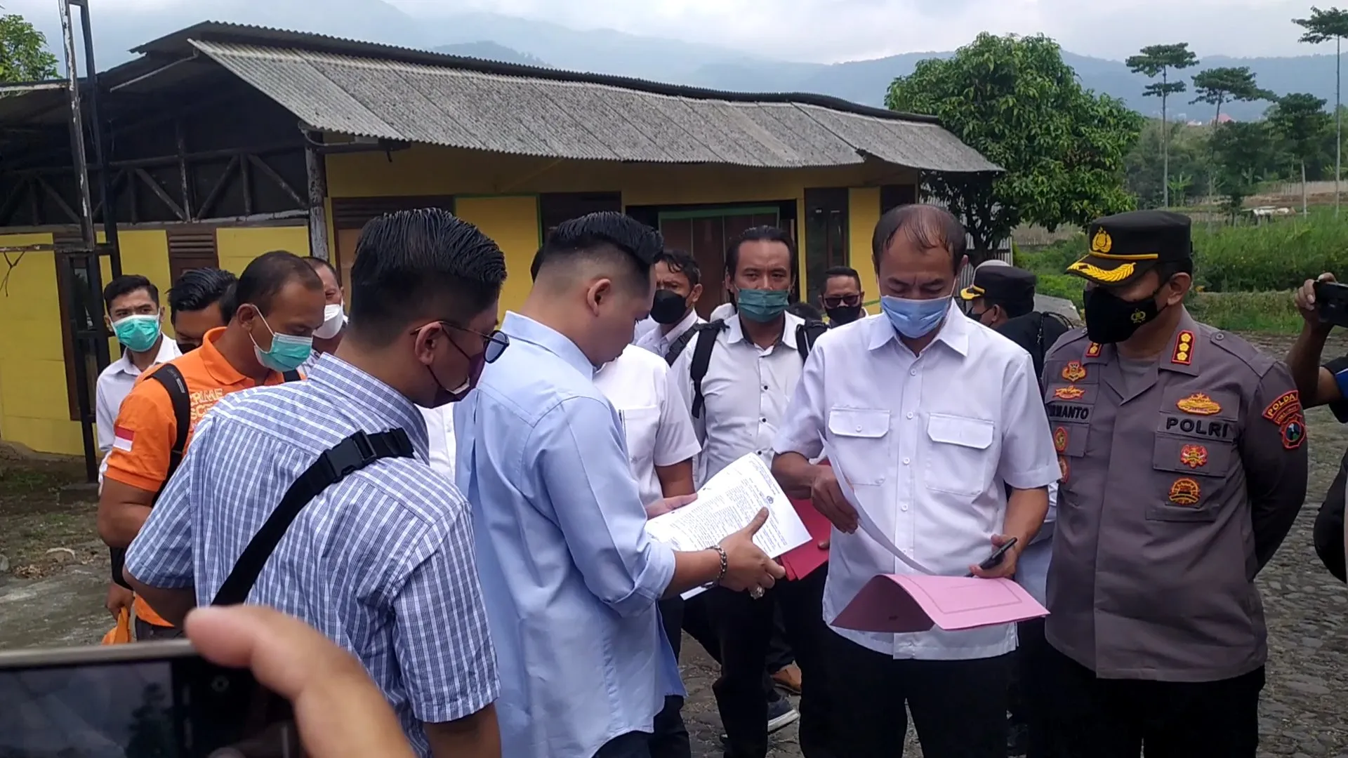 Polisi Temukan Dokumen Siswa
