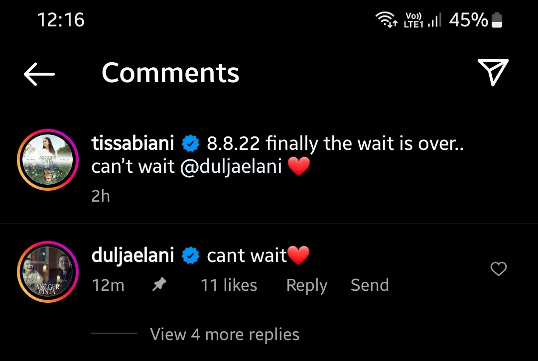 (c) Instagram/tissabiani