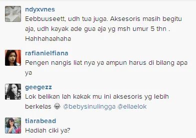 Reaksi user terhadap postingan Hodijah - © Instagram