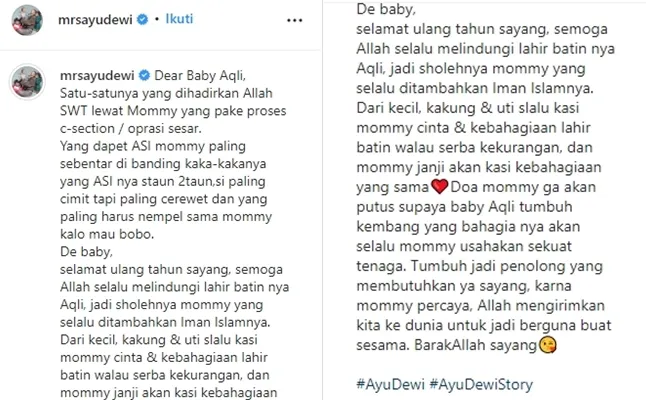 (credit: instagram.com/mrsayudewi)