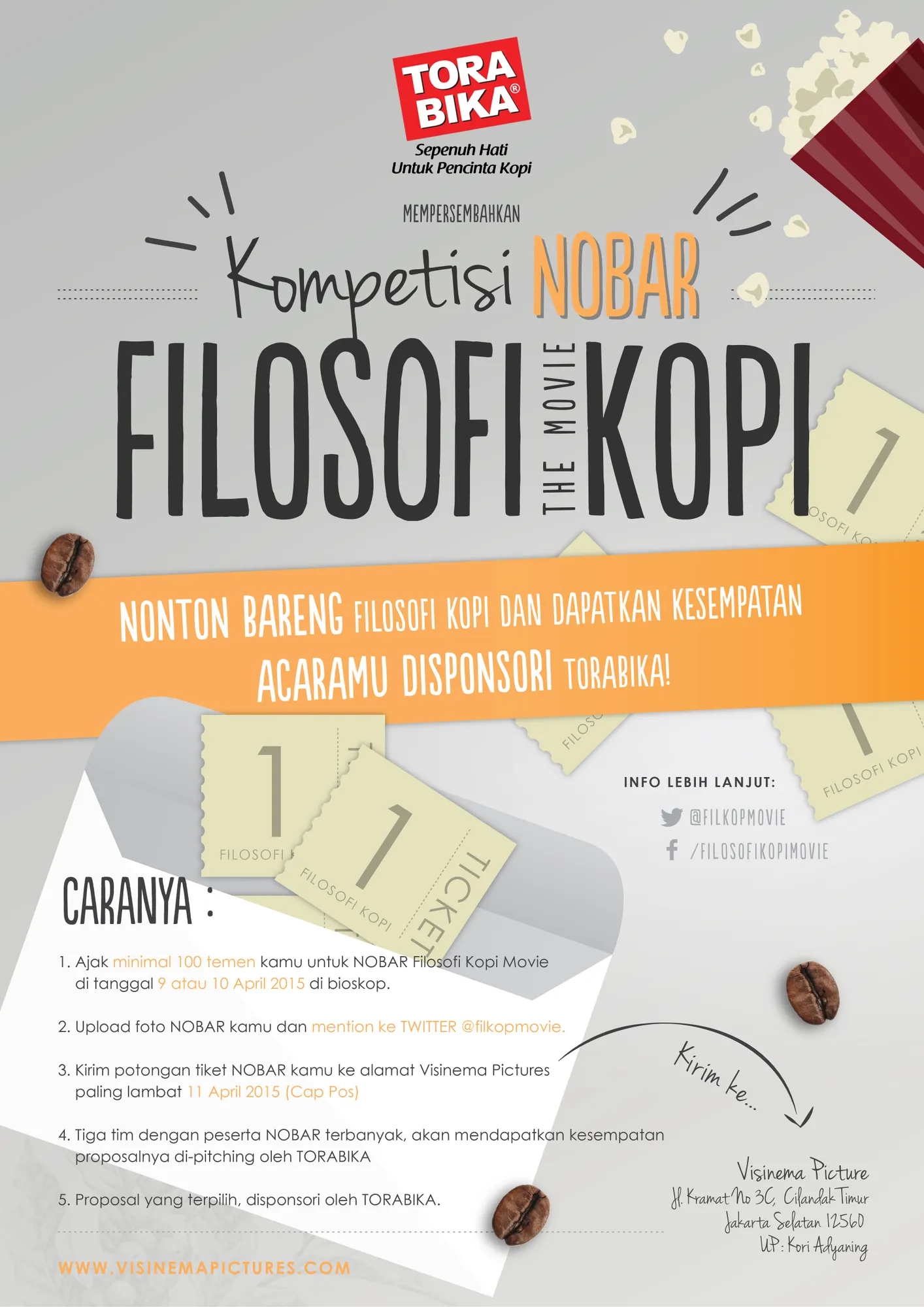 Nobar Filosofi Kopi @foto: Visinema