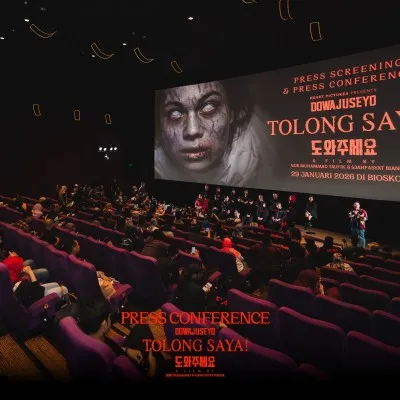 Komunitas KapanLagi Korea & Movieverse Ikutan Nobar Film TOLONG SAYA! DOWAJUSEYO