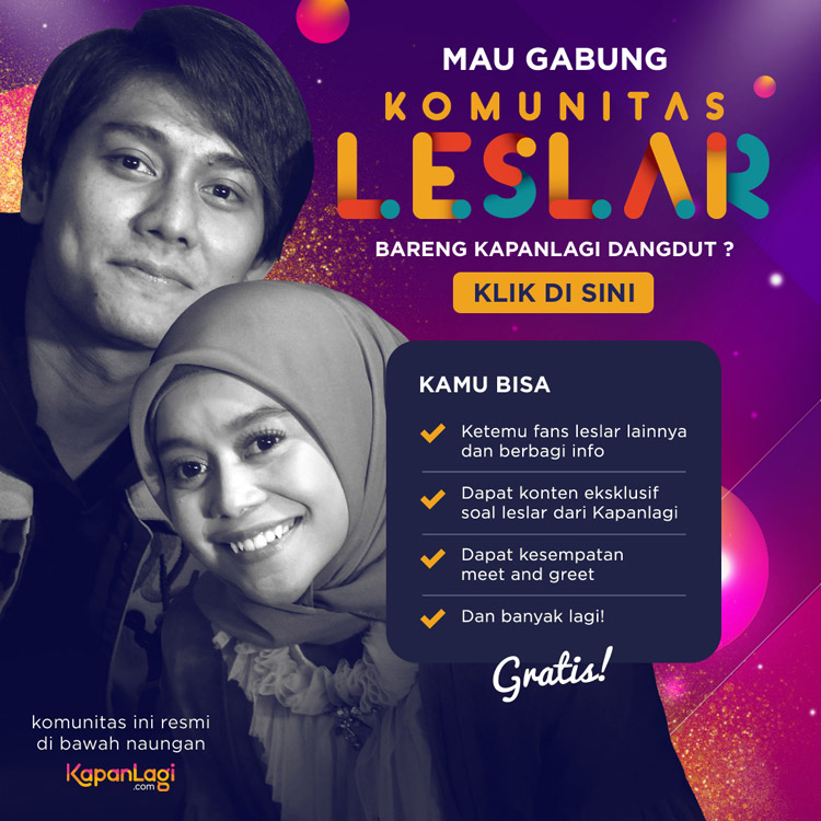 Komunitas Leslar Fans Lesti & Rizky Billar (credit: Kapanlagicom)