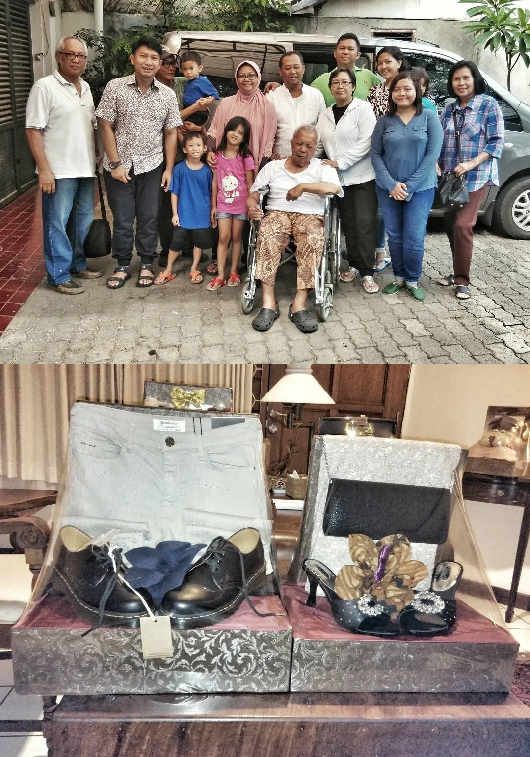 Konde bersama keluarganya bertolak ke Bandung, dan foto seserahan untuk melamar Iput. ©instagram.com/kondesamsons