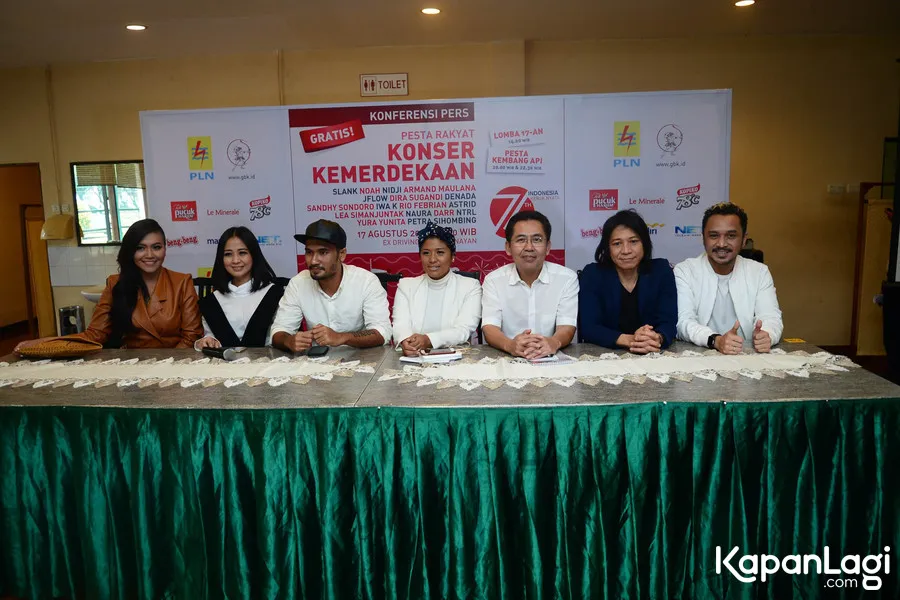 Abdee Slank bakal ikut tampil di Konser Kemerdekaan © KapanLagi.com/Bayu Herdianto