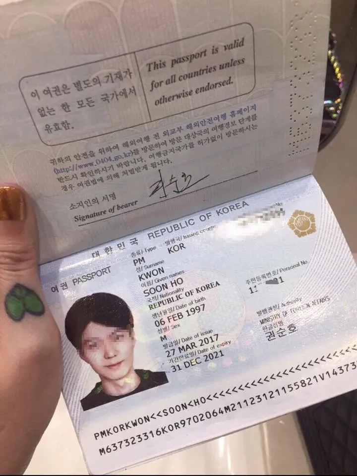 Kwan Soon Ho juga hendak mangkir dari wajib militer sehingga dia berurusan dengan Polisi dan juga departemen Imigrasi Korea © World of Buzz