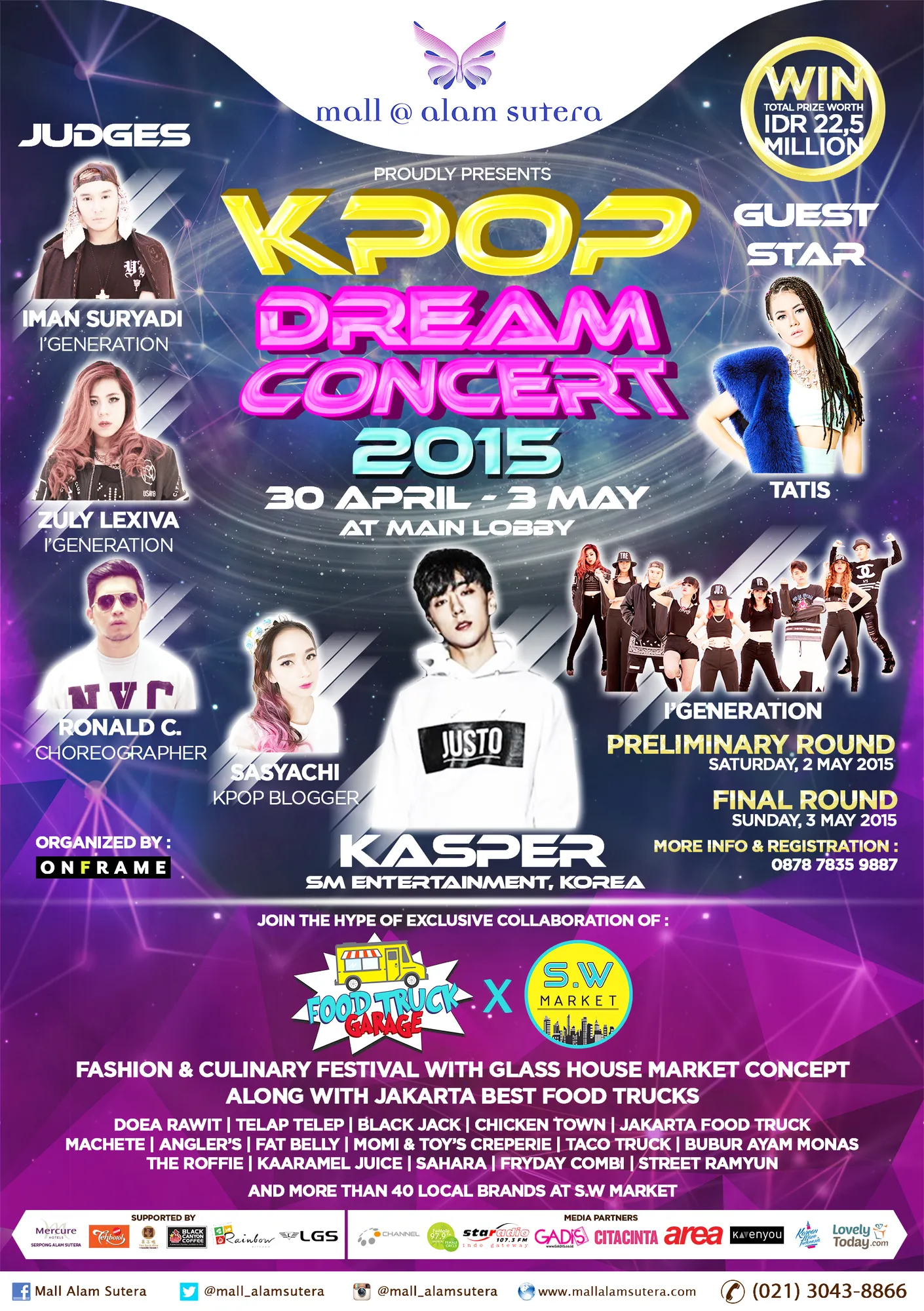 ALAM SUTERAN K-POP DREAM CONCERT 2015 segera hadir April - Mei 2015 di Jakarta. ©alam sutera.