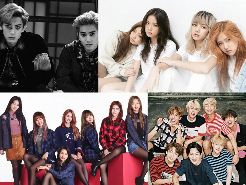 Ranking penyani K-Pop paling berpengaruh di bulan Agustus, EXO juaranya. ©soompi.com