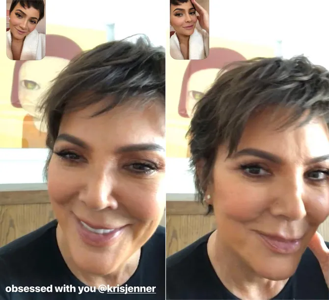 Cocok nggak sih? © instagram.com/kyliejenner