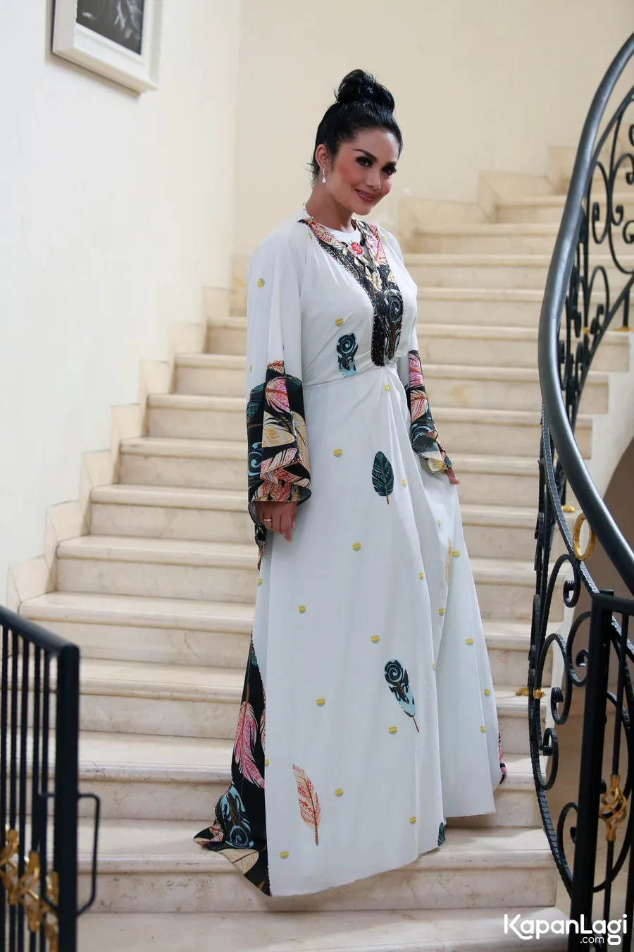 Krisdayanti ungkap suasana Idul Adha di Timor Leste. ©KapanLagi.com/Muhammad Akrom Sukarya