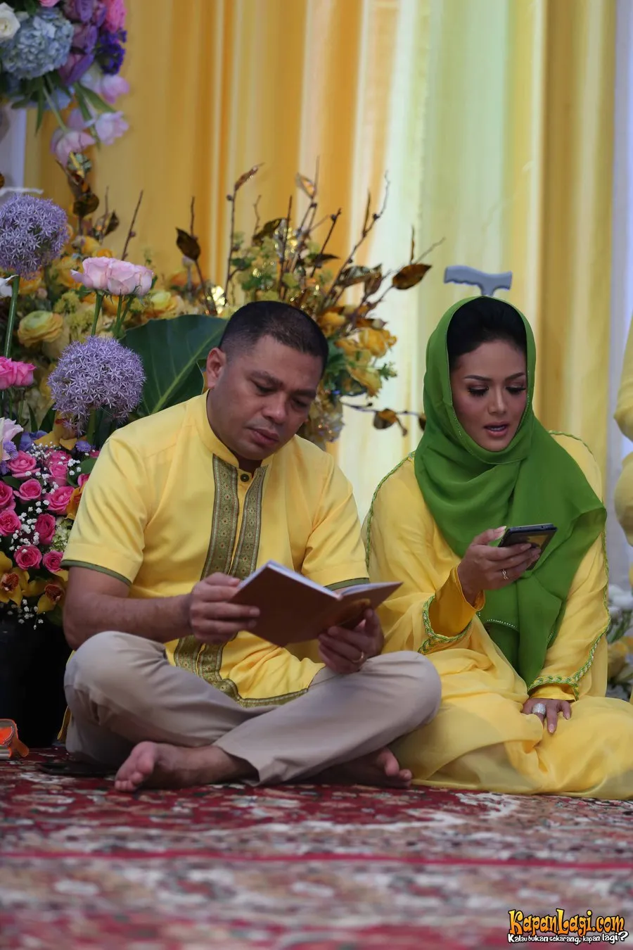 Suami Krisdayanti baru ada di Jakarta dua hari jelang Lebaran. ©KapanLagi.com®/Bayu Herdianto