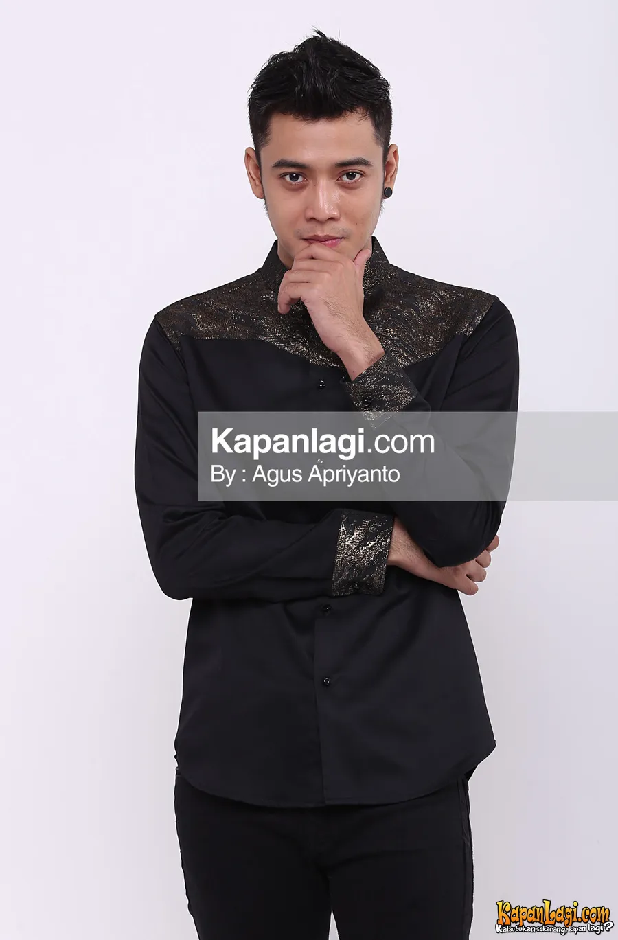 Kris Hatta mengaku dirinya termasuk artis yang taat pajak. ŠKapanLagi.com/Agus Apriyanto