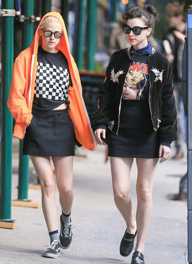 Ada apa di antara Kristen dan St Vincent © dailymail.co.uk
