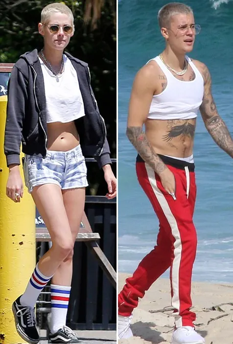 Kristen jadi mirip Justin © istimewa