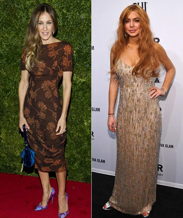 Sarah Jessica Parker - Lindsay Lohan @ dailymail.co.uk