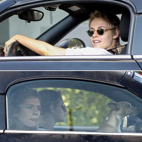 Kristen asyik pacaran di Los Angeles © dailymail.co.uk