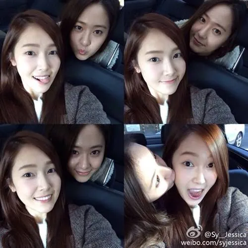 Jessica tak akan jika ada kesempatan kolaborasi dengan Krystal © weibo.com/sy_jessica